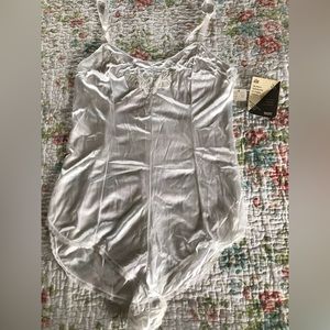 Vintage Nan Flower teddy,  NWT, size Medium